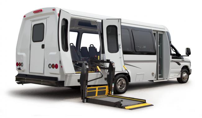 handicap shuttle minibus